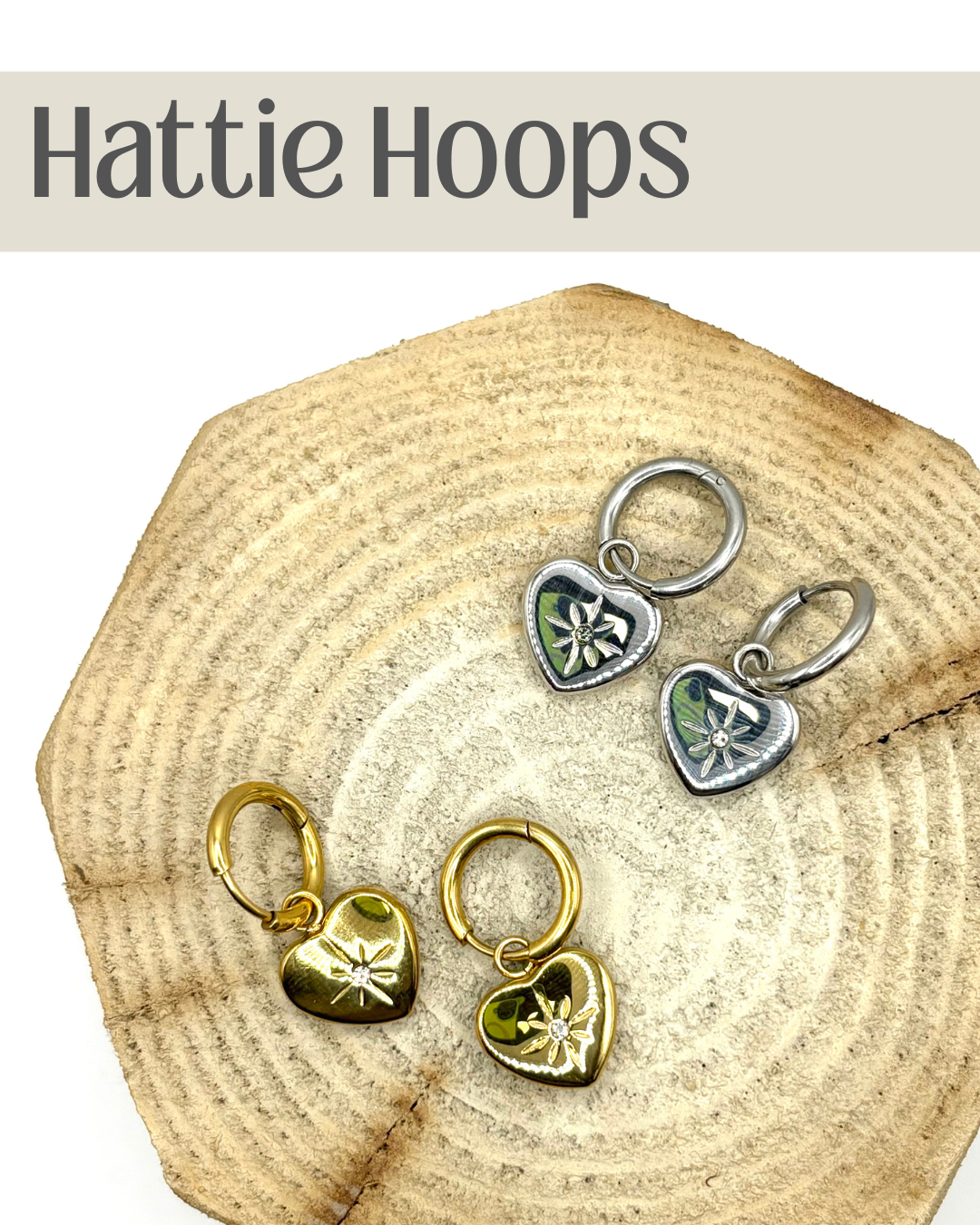 Hattie Hoop Earirings